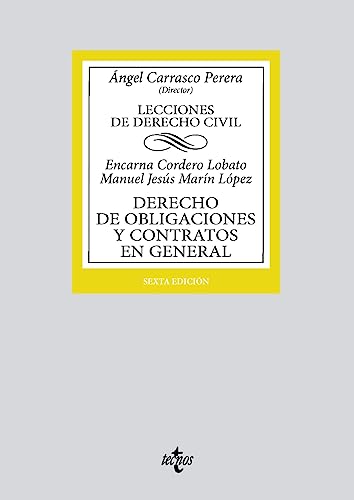 Derecho de obligaciones y contratos en general: Lecciones de Derecho Civil (Derecho - Biblioteca Universitaria de Editorial Tecnos)