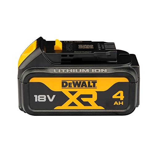 Dewalt DCB182-XJ Batería carril XR 18V Li-Ion 4, Negro y amarillo