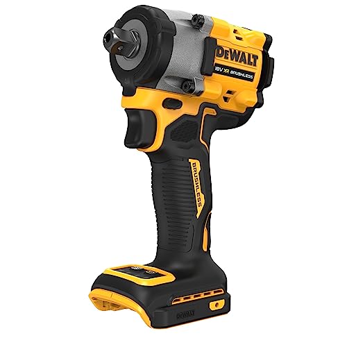 DeWalt DCF922N-XJ, Llave de impacto inalámbrica 18V, Par de apriete de 406 nm y par de afloje de 610 nm, Incluye gancho de correa metálica, No Incluye Batería y Cargador