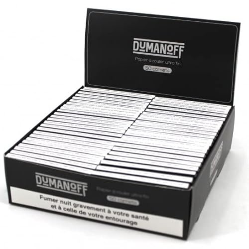 Dumanoff – Caja de 50 cuadernos de hojas para enrollar – Cuaderno de 100 hojas – hojas cortas