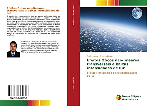 Efeitos Óticos não-lineares transversais a baixas intensidades de luz: Efeitos Tranversais a baixas intensidades de luz