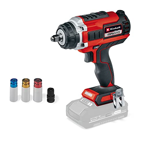 Einhell Professional Atornillador de impacto con batería IMPAXXO 18/400 Power X-Change (iones de Li, 18V, 400 Nm, engranaje de 3 marchas, motor sin escobillas, envío sin batería ni cargador)