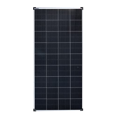 enjoy solar Mono 200 W, 12 V, tecnología PERC, 9BB, panel solar monocristalino, módulo fotovoltaico, Adecuado para caravanas, casas de jardín, barco