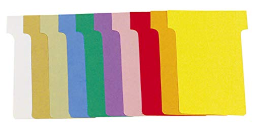 Exacompta 57745E - Divisor (Multicolor, Papel, 160 g/m²), Pack of 10