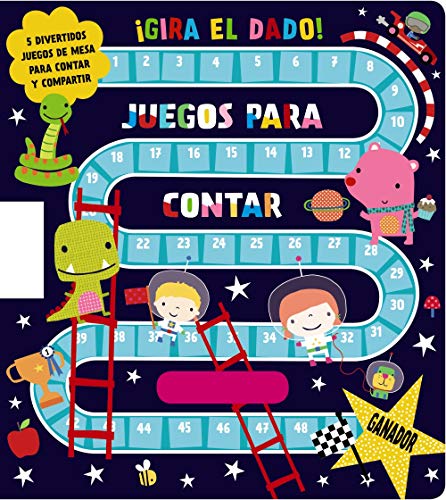 ¡Gira el dado!: Juegos para contar (LIBROS MANIPULATIVOS)