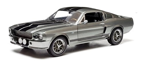 Greenlight coleccionables - 18220 - Ford Mustang Shelby - GT 500 Custom - Eleanor - Escala 1/24 - Metal Gris/Negro