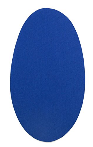 Haberdashery Online 6 Rodilleras Color Azulón termoadhesivas de Plancha. Coderas para Proteger tu Ropa y reparación de Pantalones, Chaquetas, Jerseys, Camisas. 16 x 10 cm. RP2
