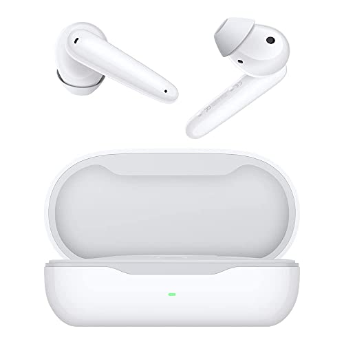 Huawei FreeBuds SE Semi-In-Ea Auriculares, Bluetooth 5.2, Inalámbricos, Cómodos de Llevar, Diseño, Sonido, 24 Horas de Batería, Cancelación de Ruido en Llamadas por 2 Micrófonos, Blanco