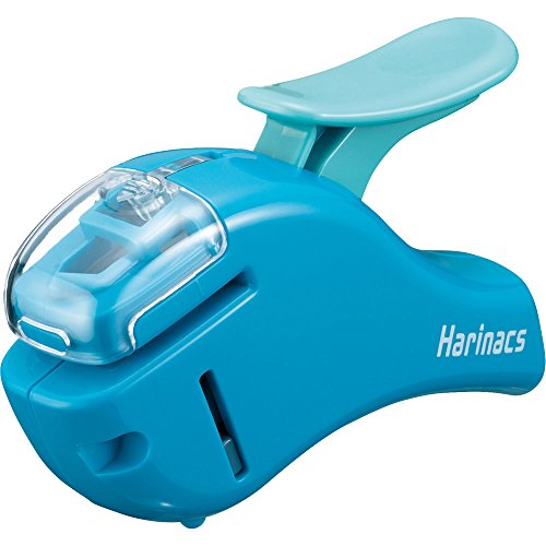 Kokuyo, Harinacs Compact Alpha - Grapadora sin grapas, color azul (SLN-MSH305B)