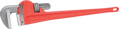 KS Tools 111.3530 Llave Stillson de acero, para uso con una sola mano, 900 mm