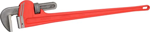 KS Tools 111.3535 Llave Stillson de acero, para uso con una sola mano, 1200 mm