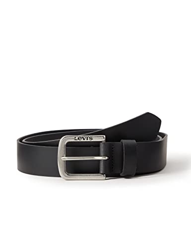 Levi's Seine Cinturón, Negro (Noir Regular Black), 90 para Hombre