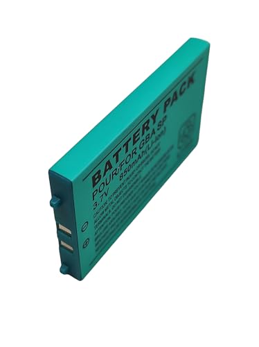 Link-e ® - bateria de Repuesto para la Consola portátil Nintendo GBA SP (Destornillador Incluido)