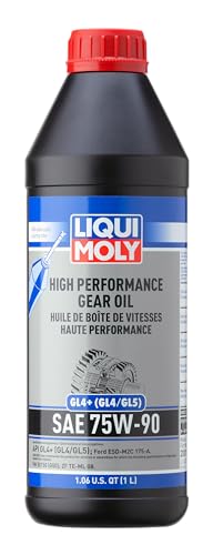 LIQUI MOLY Aceite de alto rendimiento para el cambio (GL4+) SAE 75W-90 | 1 L | Aceite de engranajes | Aceite hidráulico | 4434