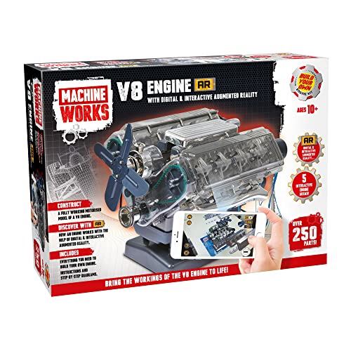 Machine Works Haynes MWH10-V8 Motor V8, Multicolor, 30 cm (Trends UK Ltd MWH10), de 8 a 16 años.