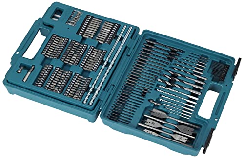 Makita E-11689 - Juego de brocas y tornillos (256 piezas)