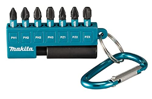 Makita E-11994 Juego de 8 puntas de rosca negra de impacto