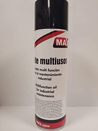 MaxKron Spray LUBRICANTE Multiusos Industrial 500ML Aceite Multifunción para la Industria