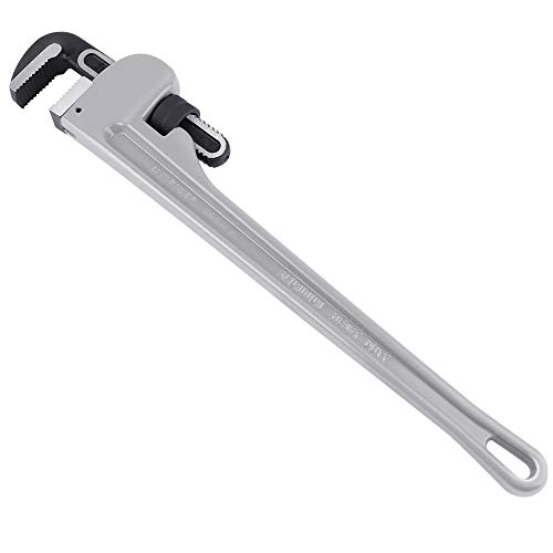 MaxPower Llave Grifa, Llave Stillson 600mm Llave para Tubo Stillson Heavy Duty Aluminio Llaves de Plomería