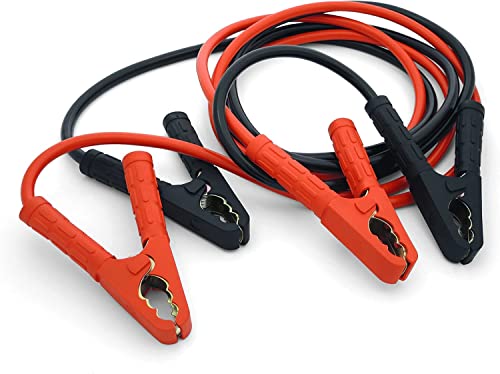 MAXTOOLS JSC480-3.5, Cables de Arranque, para Coches y Furgonetas de Gasolina y Diésel, Longitud Cable 3.5mt, Sección 25mm2, Conforme a DIN 72553, 480 Amps, Práctica Bolsa
