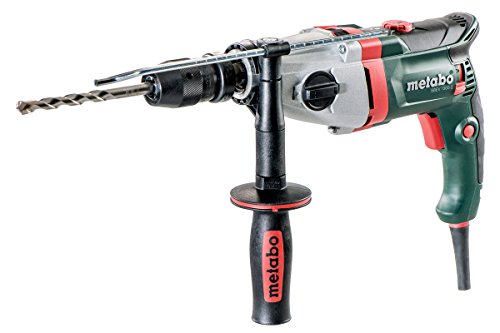 Metabo 600785500 600785500 - Taladro Percutor SBEV 1300-2 (Portabrocas Futuro Top) 1300W con Maletín, 1300W, 230V, Grün, Rot, Grau