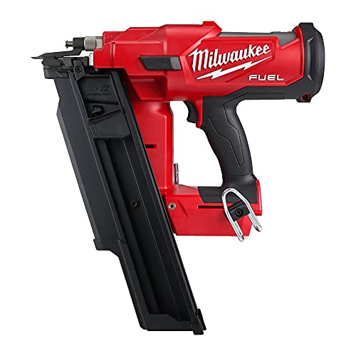 Milwaukee Clavadora de estructuras M18 Fuel con Cargador 21º, Rojo, 0