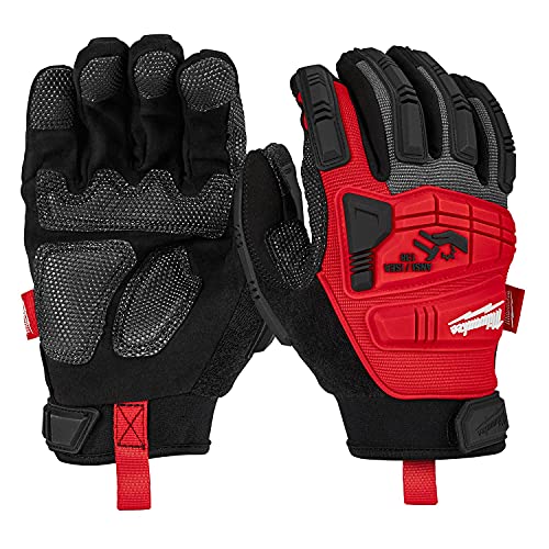 Milwaukee Guantes de trabajo resistentes a los golpes, talla 8 (M)