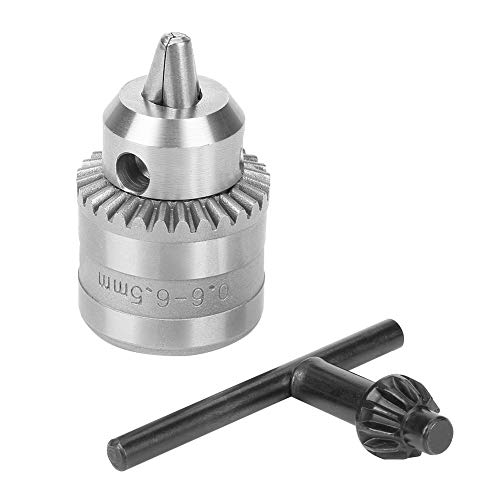 Mini llave de acero inoxidable de 0.6-6 mm Tipo portabrocas con llave de mandril para taladro eléctrico(0.6-6MM[B10])