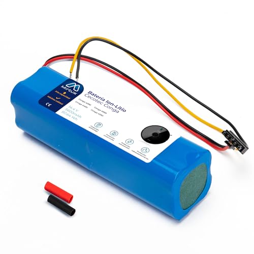 MIRTUX Batería Compatible para Conga 4090 4490 4590 4690. Capacidad 5600 mAh 80.64 WH 14.4V. Incluye Todo lo Necesario para su Montaje.