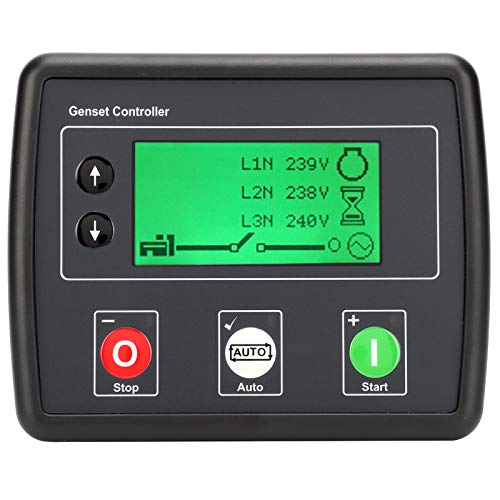 Módulo de Control de Generador Diésel, Módulo de Control de Falla de Red Automática Controlador de Protección LCD de Arranque Automático Generador DSE4520, Generadores de Energía