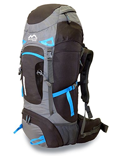 MONTIS ARACAR 55 - Mochila de trekking y senderismo - 55 l - 70 x 32-1500 g