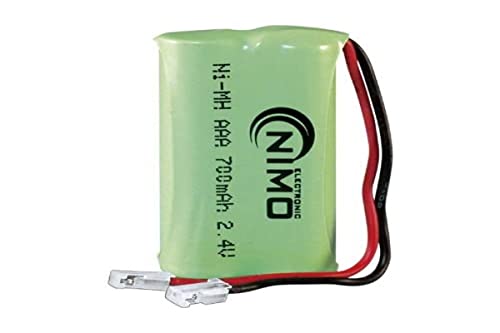 NIMO - Pack De Baterías 2,4V/700Mah Ni-Mh.