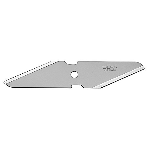 Olfa CKB-1 - Pack de 2 cuchillas de 98 x 18 x 1 mm, para cúter CK-1, especial para madera