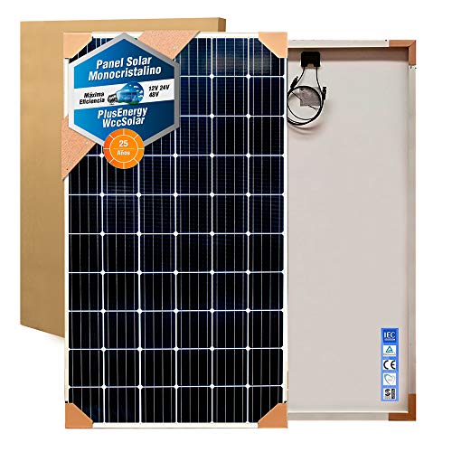 Panel Solar 160W Monocristalino 12v