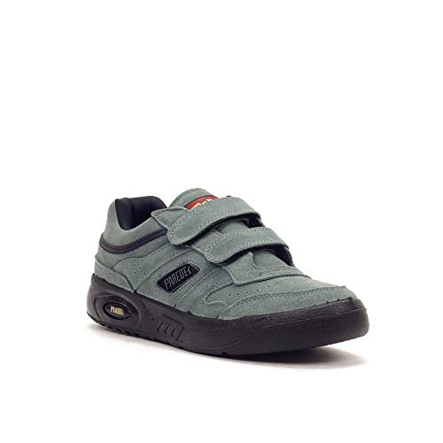 Paredes - Zapatillas Unisex Ecology Serraje Velcro Gris - 41