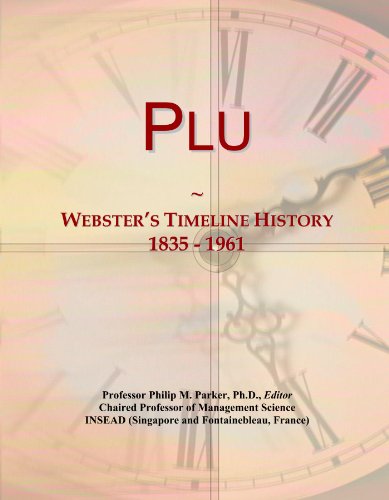 Plu: Webster's Timeline History, 1835 - 1961