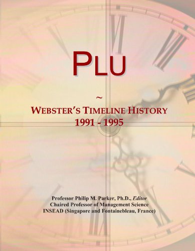 Plu: Webster's Timeline History, 1991 - 1995