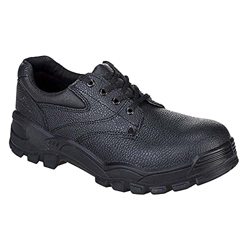 Portwest Zapato Steelite Protector S1P, Tamaño: 42, Color: Negro, FW14BKR42