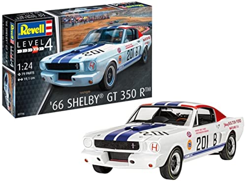 Revell Shelby GT 350 R 1:24 - Kit de modelo a escala 1:24