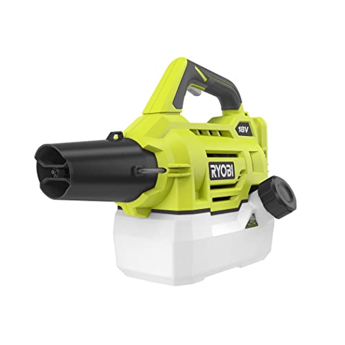 RYOBI - Nebulizador 18V ONE+ - Depósito 2L (Sin Batería) - RY18FGA-0 - para el Tratamiento de Plantas, Control de Plagas, Desinfección de Superficies, Eliminación de Malezas - RY18FGA-0