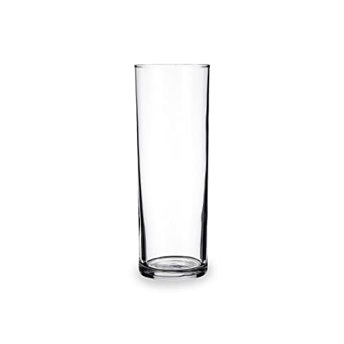 Set 24 vasos de vidrio resistente TUBO 30 CL ARC