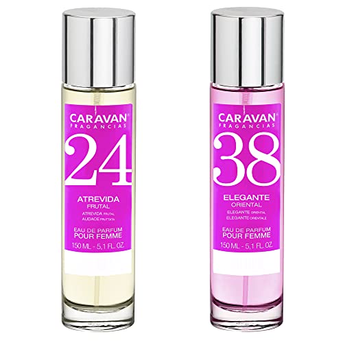 Set de 2 Perfumes Caravan Para Mujer Nº38 y Nº 24