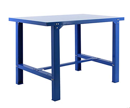 SimonRack Banco de Trabajo Taller, Capacidad Carga 600 kg, 830x1500x730 mm, Mesa de Trabajo, Azul - BT6