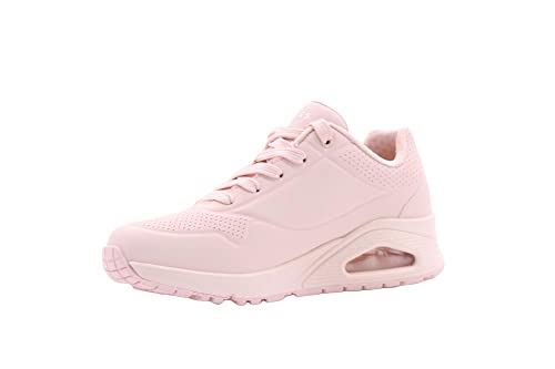 Skechers UNO FROSTY KICKS, Zapatillas para Mujer, Lt.pink Durabuck/ Textile Trim, 40 EU