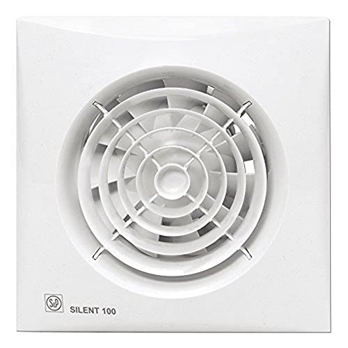 S&P - Soler&Palau M127398 - Extractor de baño palau silent 100cz, Portátil, Multicolor