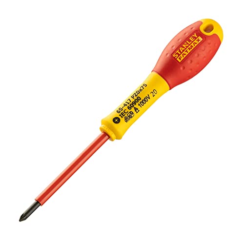 Stanley - FatMax Destornillador Pozidriv PZ0 X 75 mm 0-65-417