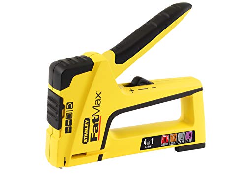 STANLEY FATMAX FMHT6-70411 - Grapadora FatMax 4 en 1 para grapas, cables y clavos tipo J