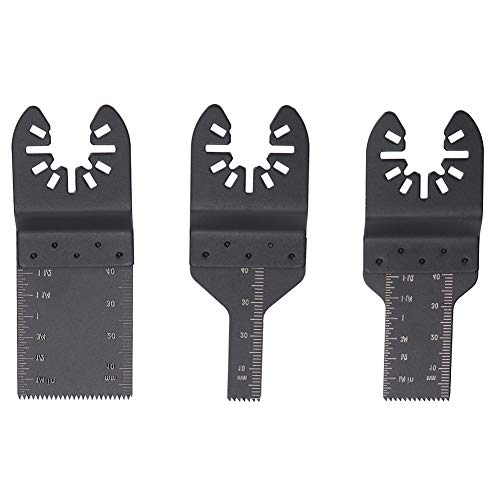 Taidda Hoja oscilante, Multi Tool Saw Blades 3Pcs Oscilante Multi Tool Saw Blades Herramienta de corte de precisión para metal Madera Plástico