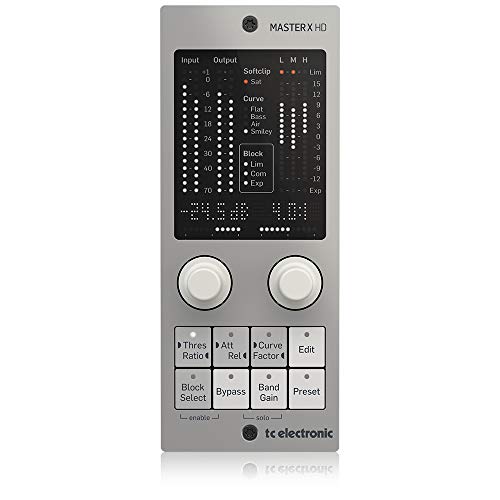 TC Electronic MASTER X HD NATIVE / MASTER X HD-DT Complemento de procesador dinámico multibanda con controlador de hardware dedicado