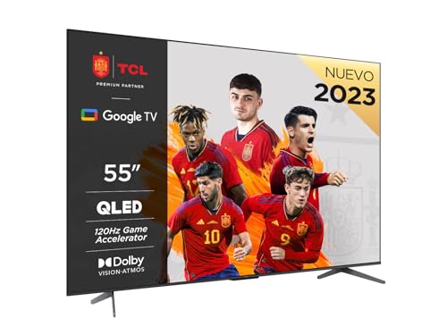 TCL 55" TV 55C641, QLED, UHD, HDR10+, 120 Hz Game Accelerator, Dolby Vision & Atmos, Game Master Smart TV Powered by Google TV